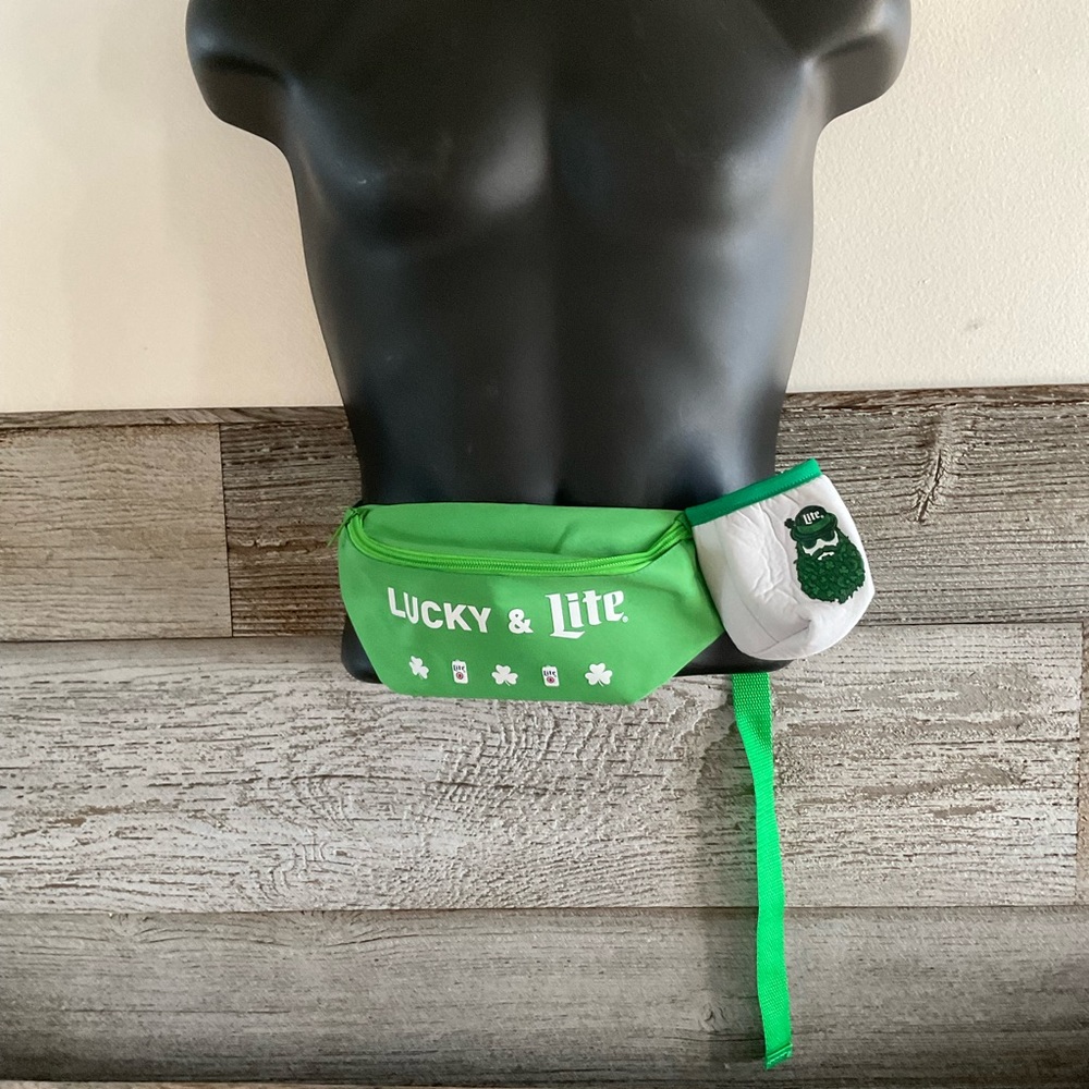 Lite Lucky & Lite fanny pack/belt bag with beer caddy